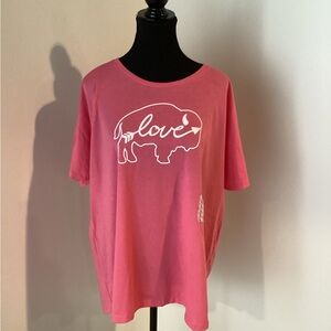 BUFFALOVE Next Level Apparel Pink T-Shirt